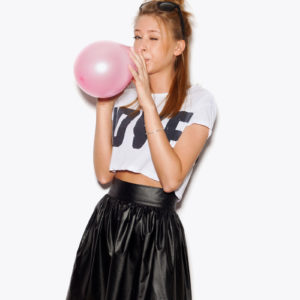 Love Leather Skirt